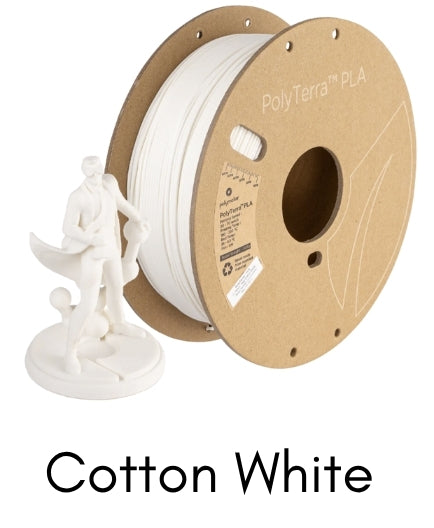 Cotton White PLA Filamant
