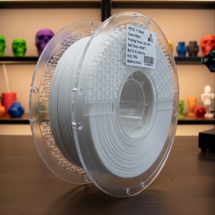 White PETG Filaments