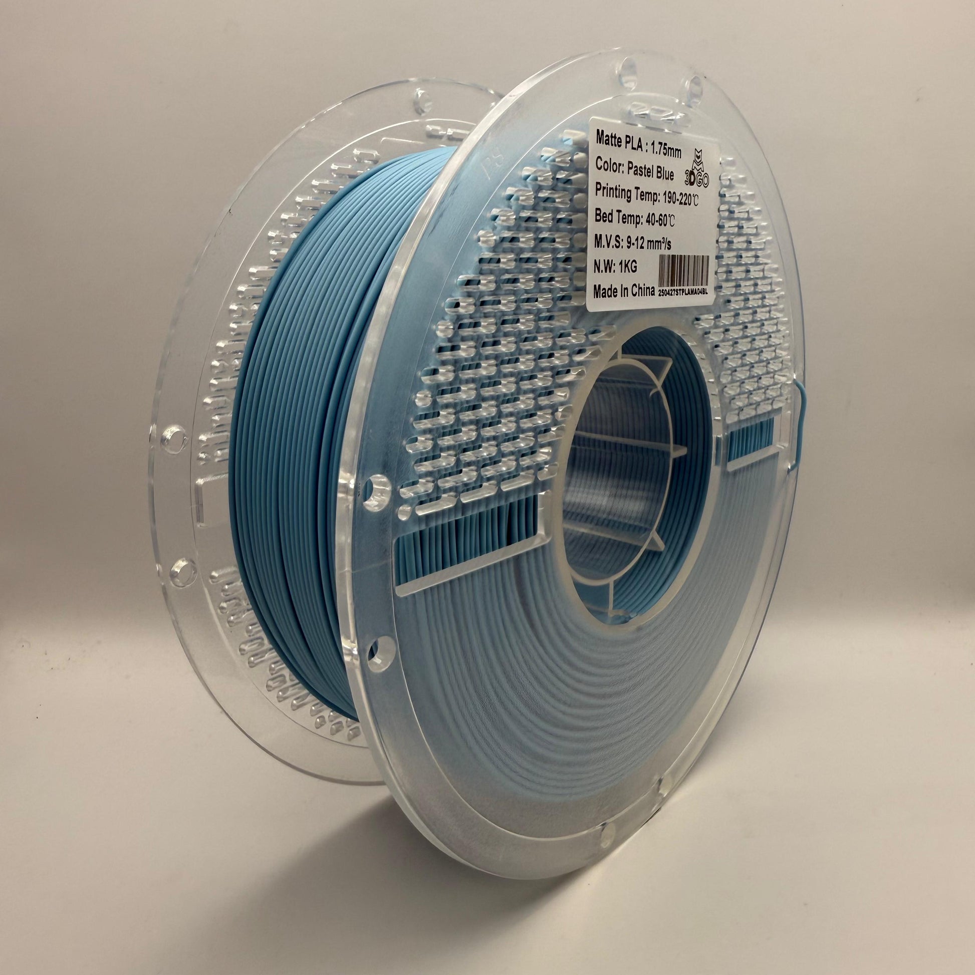 Pastel Blue PLA Filament