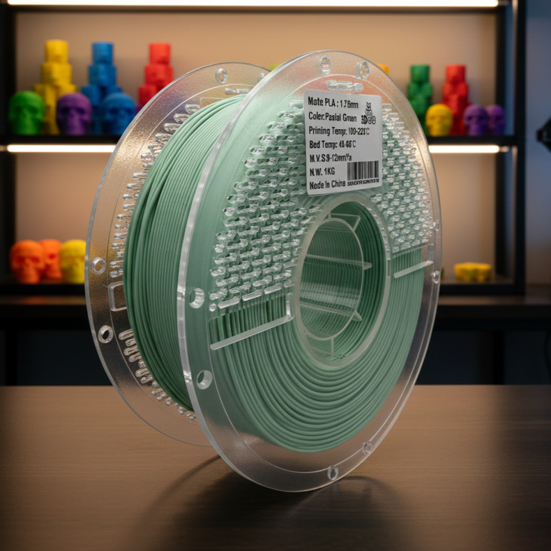 Pastel Green PLA Filament
