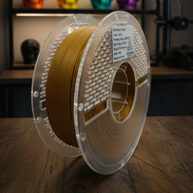Silk Gold PLA Filament