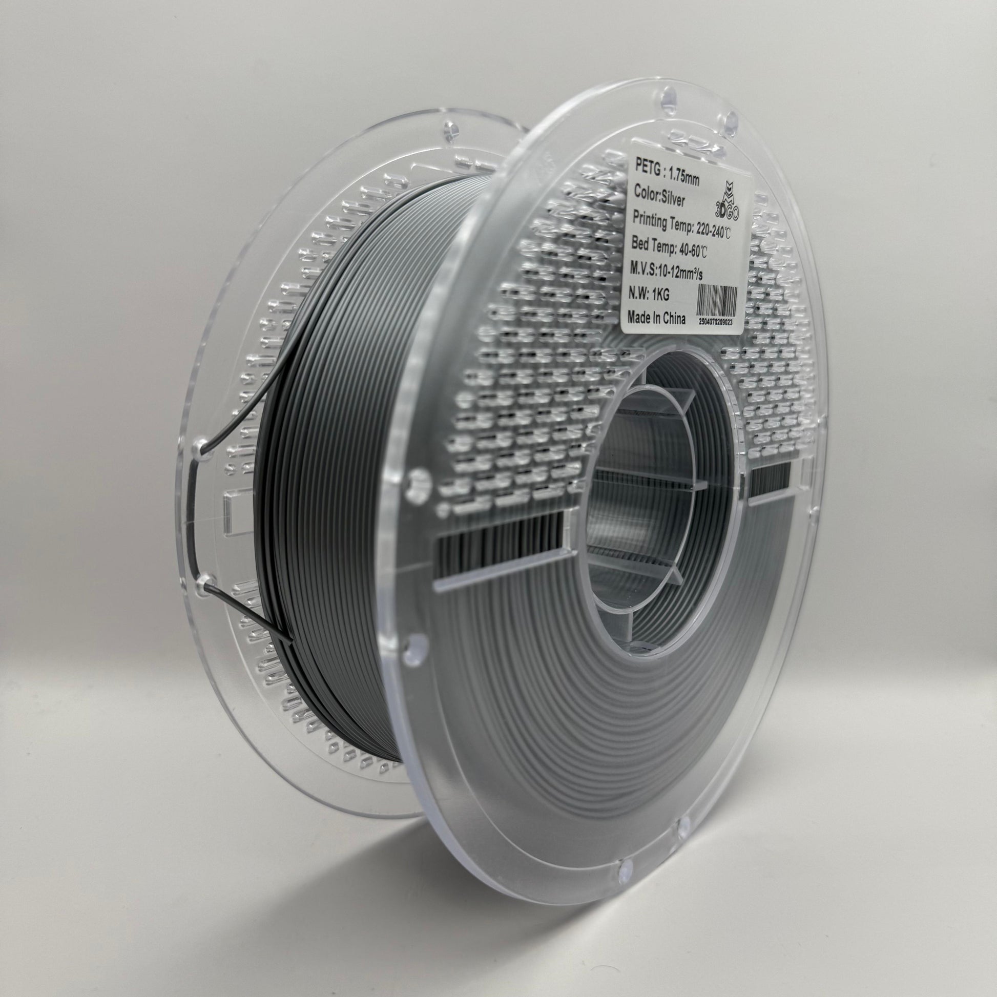 Silver PETG Filament