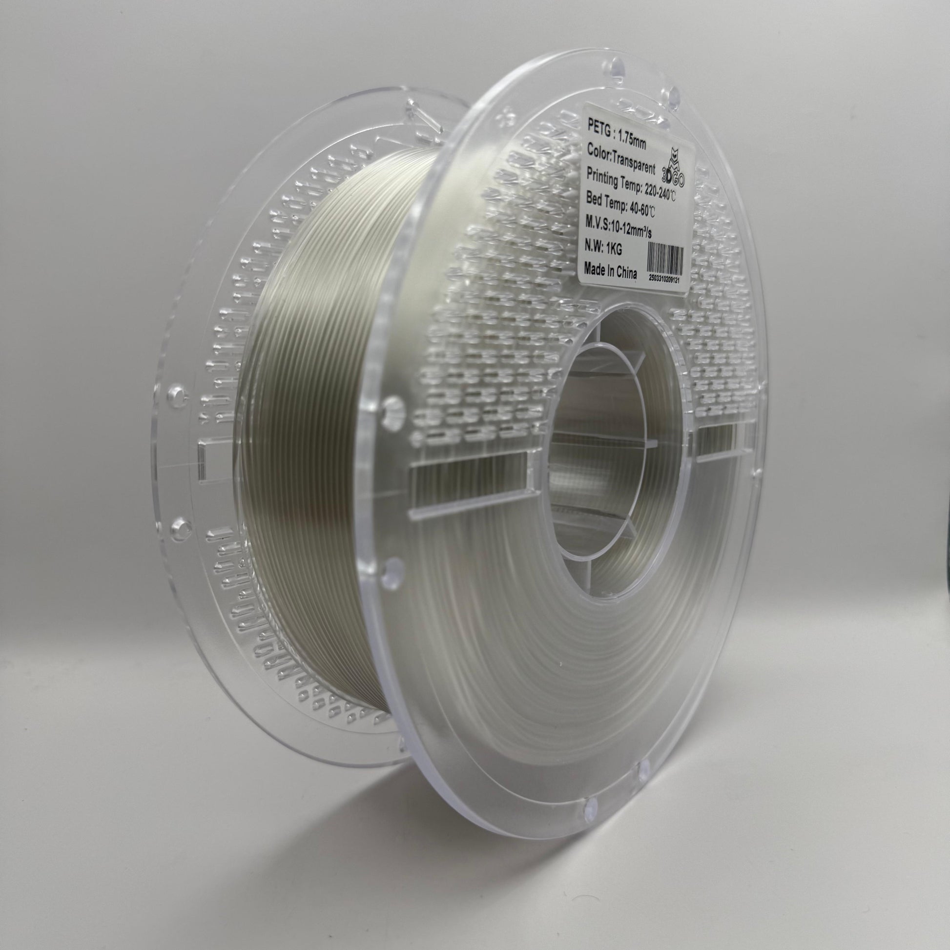Transparent PETG Filament