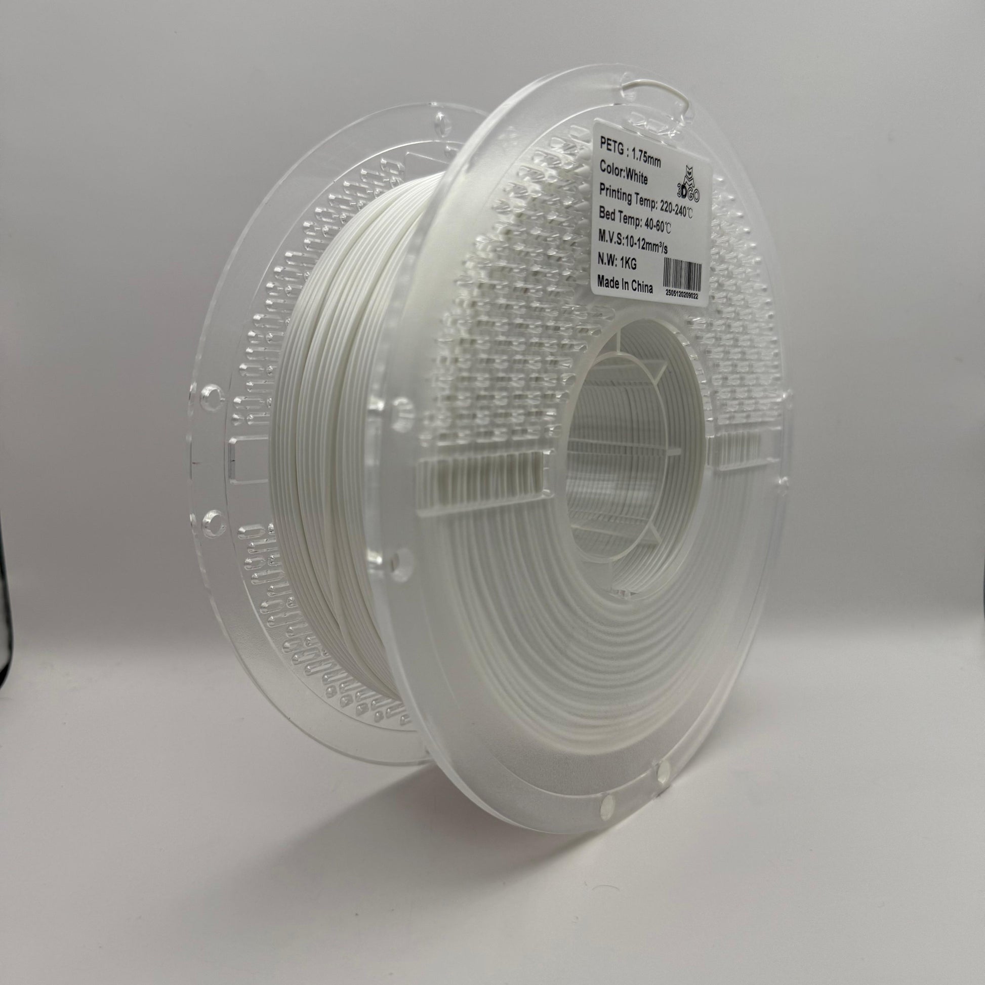 White PETG Filaments